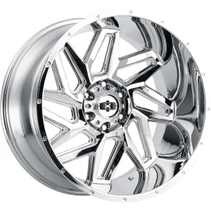 Vision Wheel Off-Road – 361 SPYDER – Chrome – 20″x10″ -25mm – All weather Wheels – 361-20073C-25